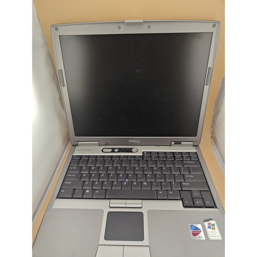 Dell Latitude D610 Laptop PP11L AS IS Parts Repair No Charger Untested